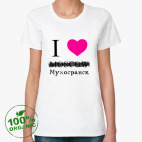 Женская футболка органик