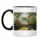 Кружка двухцветная