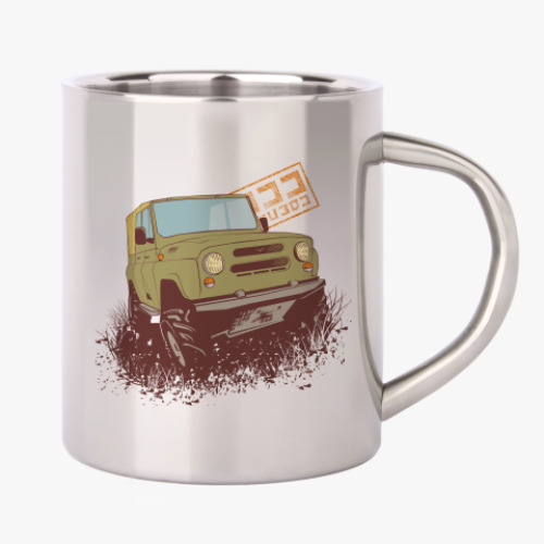 Кружка металлическая 4х4 Off Road УАЗ