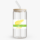 Банка с бамбуковой крышкой