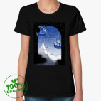 Женская футболка органик