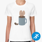 Женская спортивная футболка