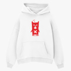 Толстовка худи оверсайз