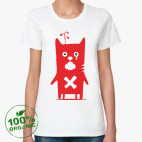 Женская футболка органик