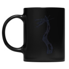 Кружка цветная UV-DTF