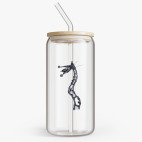 Банка с бамбуковой крышкой