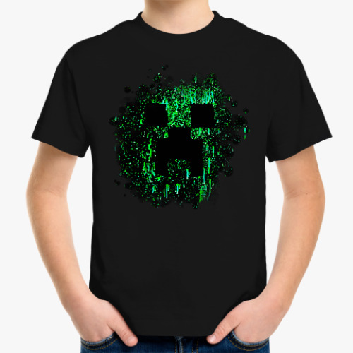 Детская футболка Minecraft Creeper