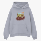 Толстовка худи оверсайз