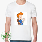 Мужская футболка органик