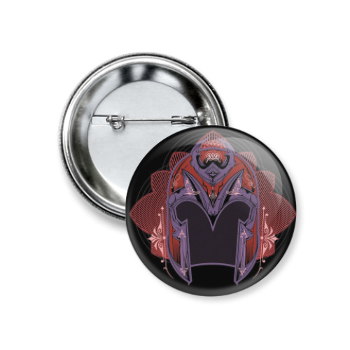 Значок 37мм с принтом Magneto