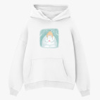 Толстовка худи оверсайз