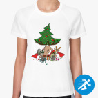 Женская спортивная футболка