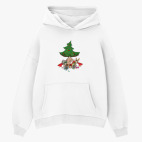 Толстовка худи оверсайз