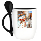 Кружка с ложкой