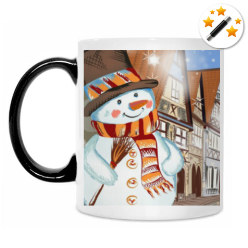 Кружка-хамелеон Новый Год