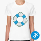 Женская спортивная футболка