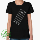 Женская футболка органик