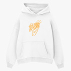 Толстовка худи оверсайз