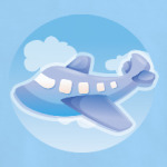 Самолет в небе