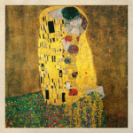Климт. Поцелуй.