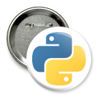 Значок 75 мм Python