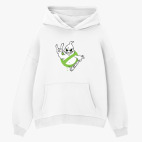 Толстовка худи оверсайз