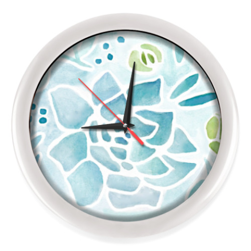 Настенные часы Ботаника