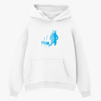 Толстовка худи оверсайз