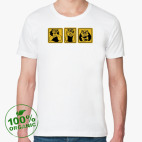 Мужская футболка органик