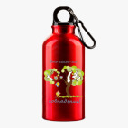 Металлическая бутылка 400 мл UV-DTF