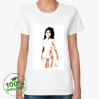 Женская футболка органик