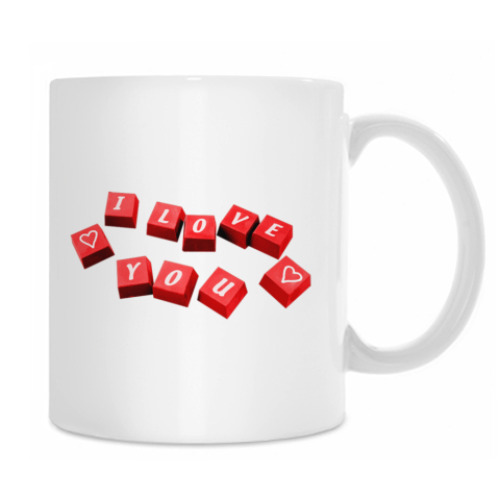 Кружка I love you