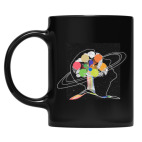 Кружка цветная UV-DTF