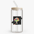 Банка с бамбуковой крышкой