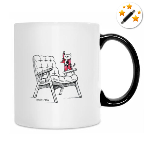 Кружка-хамелеон Freddy MEOWrcury