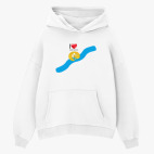 Толстовка худи оверсайз