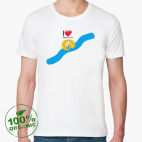 Мужская футболка органик