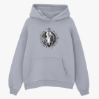 Толстовка худи оверсайз