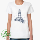 Женская футболка органик