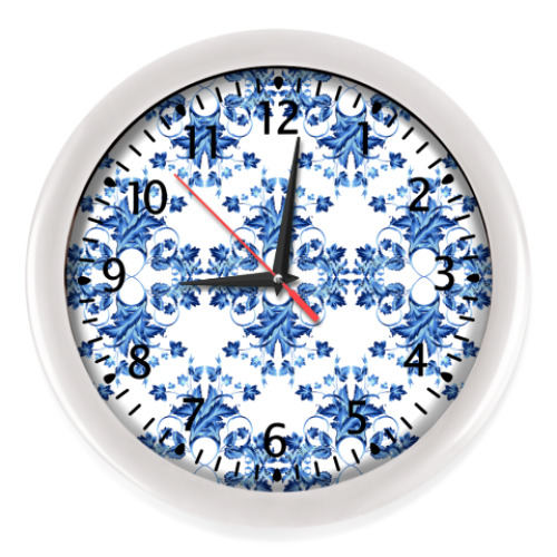 Настенные часы с принтом Versace style