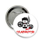 Значок 58 мм Гладиатор