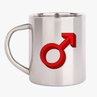 Кружка металлическая