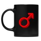 Кружка цветная UV-DTF