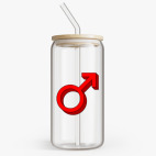 Банка с бамбуковой крышкой