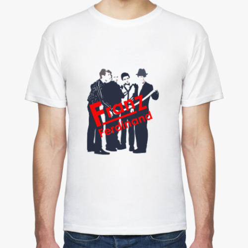 Футболка с принтом  Franz Ferdinand
