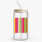 Банка с бамбуковой крышкой