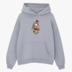 Толстовка худи оверсайз