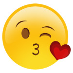 Emoji Смайл: Воздушный Поцелуй