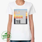 Женская футболка органик