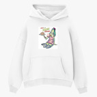 Толстовка худи оверсайз